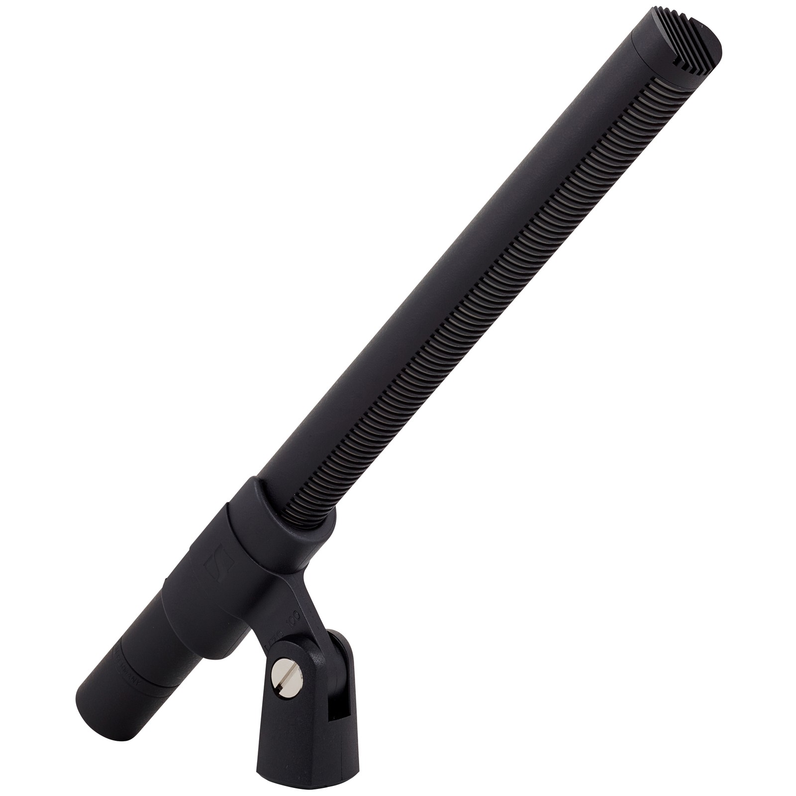 Condenser microphone Sennheiser MKH 416 P48 with microphone clamp