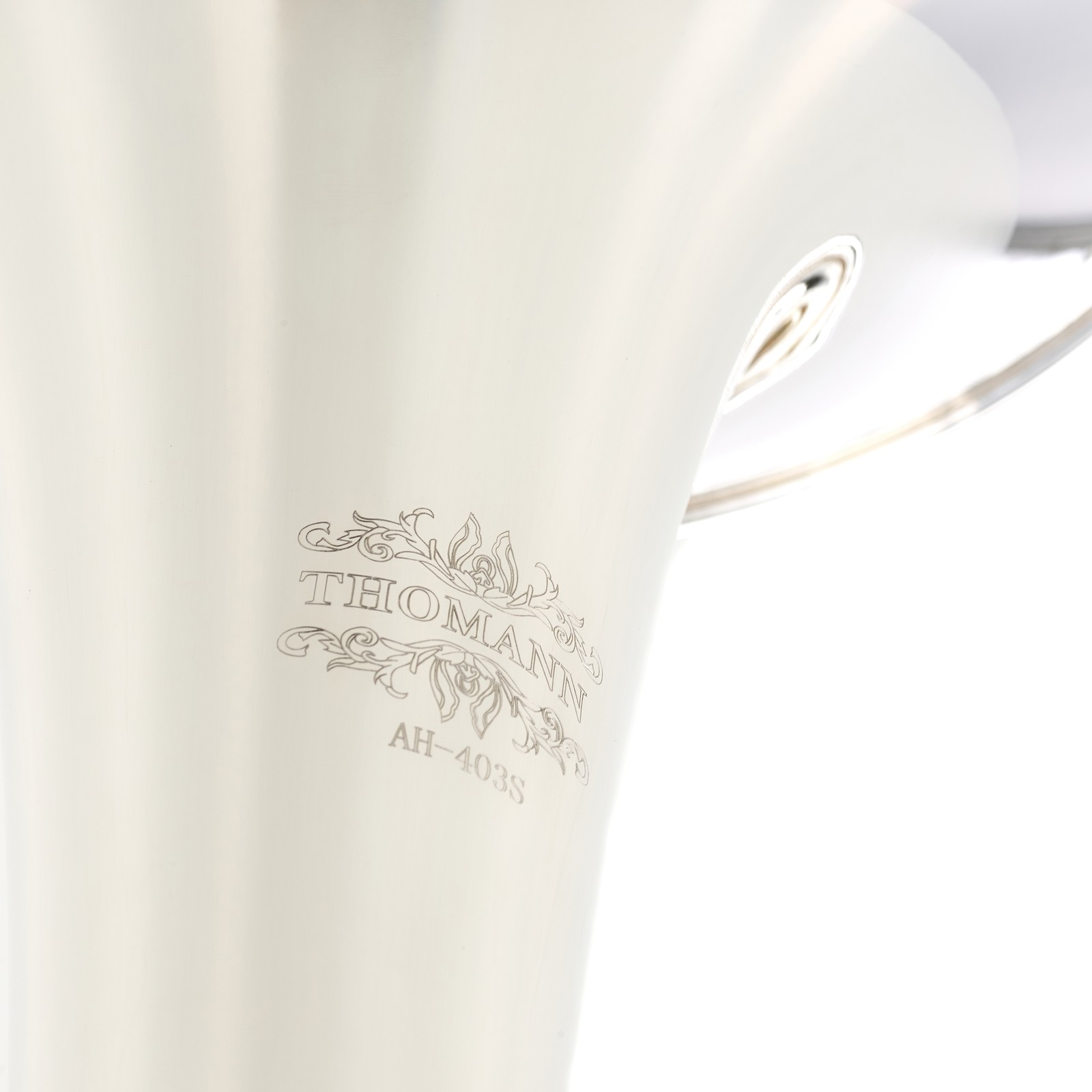 Schallbecher des Thomann AH 403 S Alto Horn mit Gravur