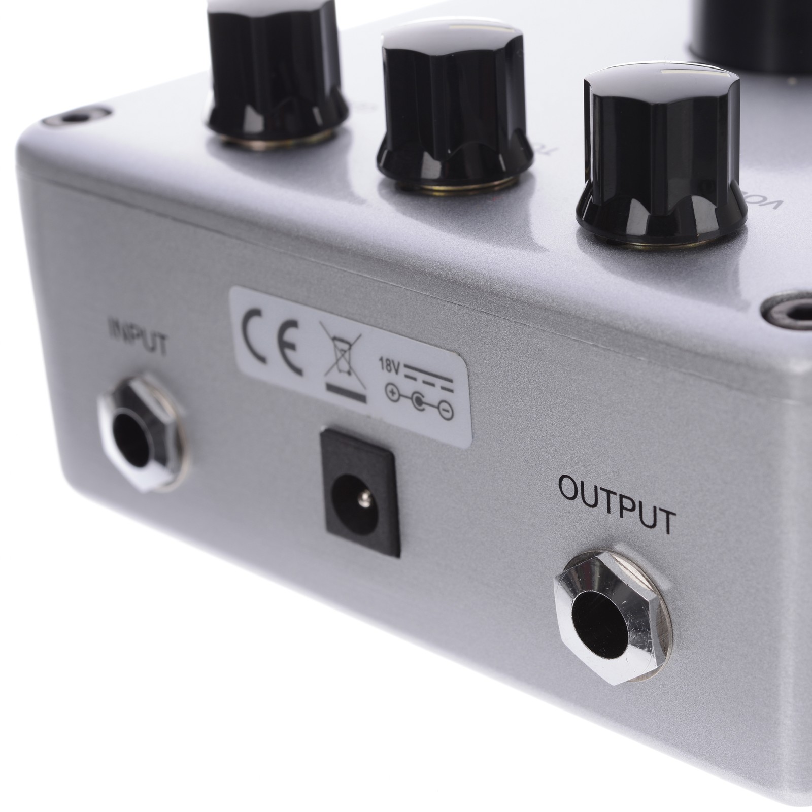 Connections on the rear panel of the MXR M222 Talkbox