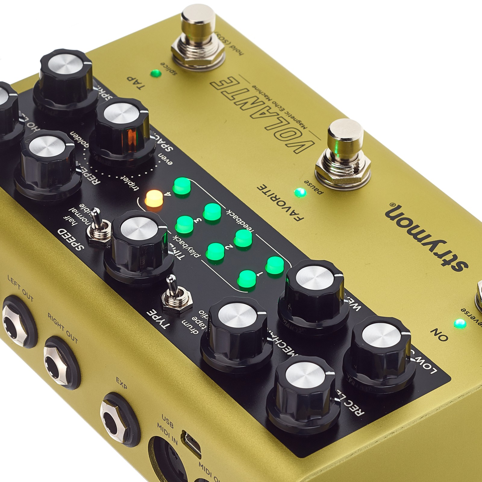 Strymon Volante, Detail