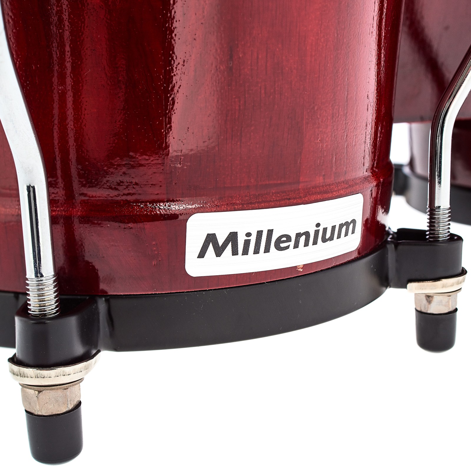 Herstellerlogo auf dem Millenium MB202HWR Bongoset