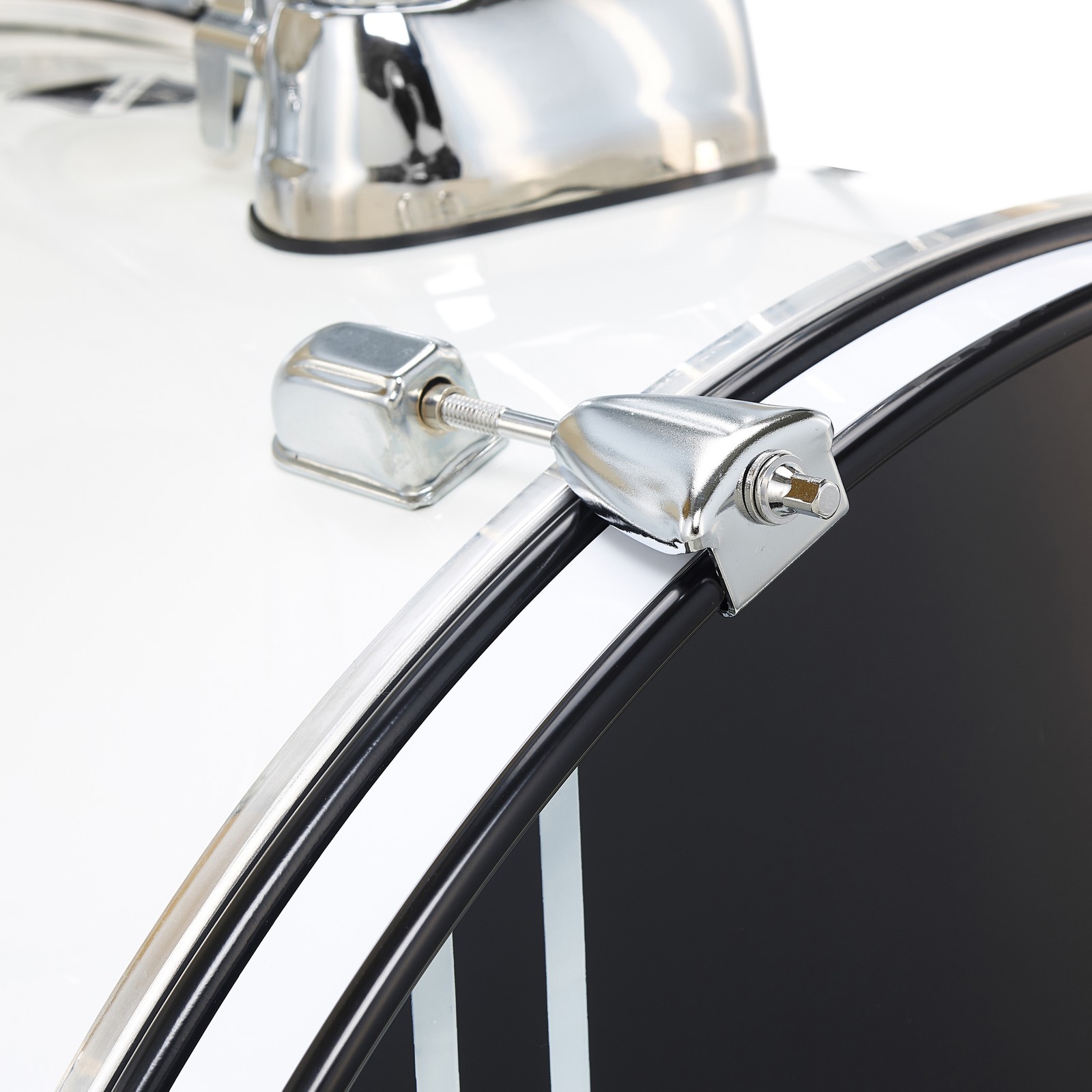 Millenium Bassdrum Spannreifen mit Spannklauen