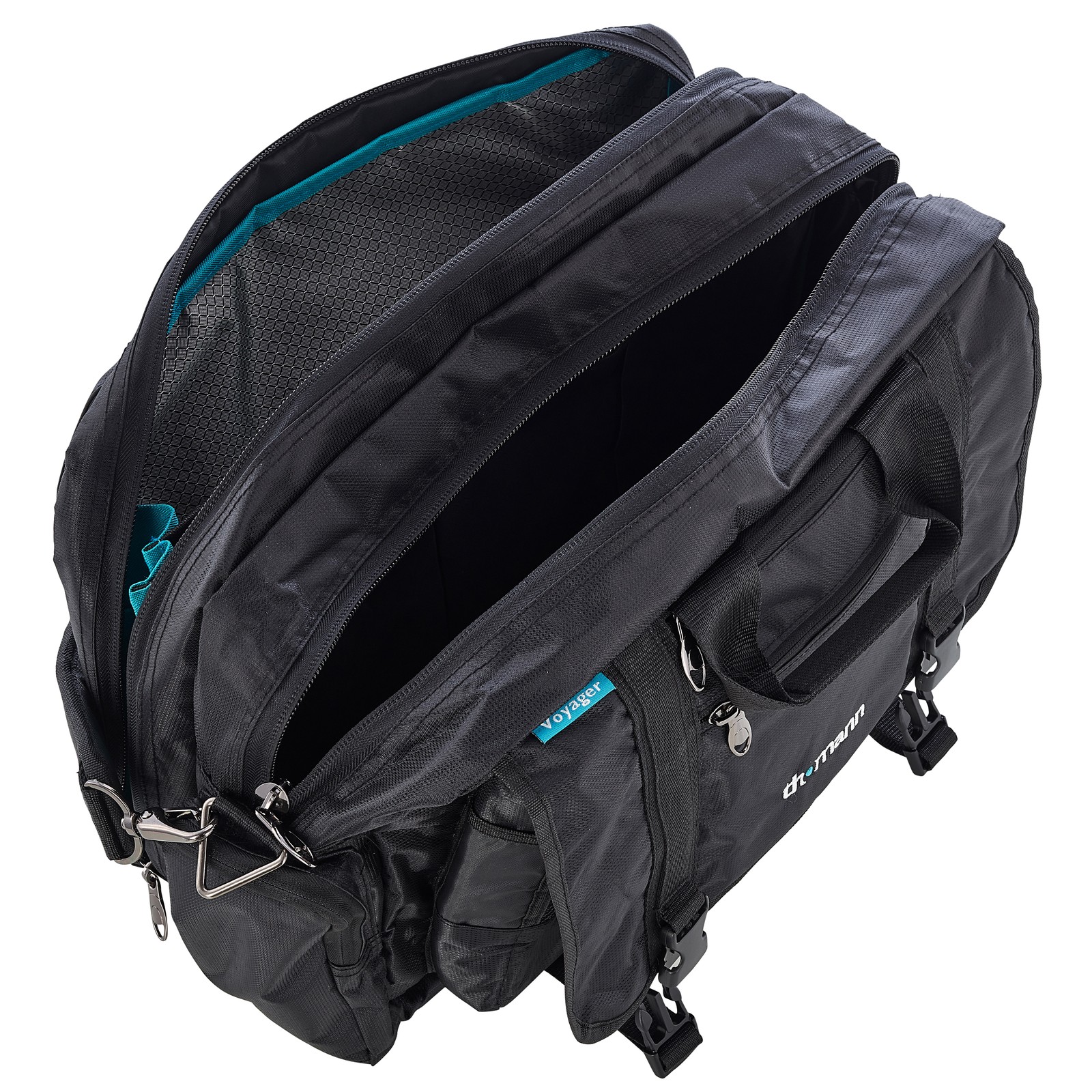 Zippers on the Thomann Voyager Producer Bag