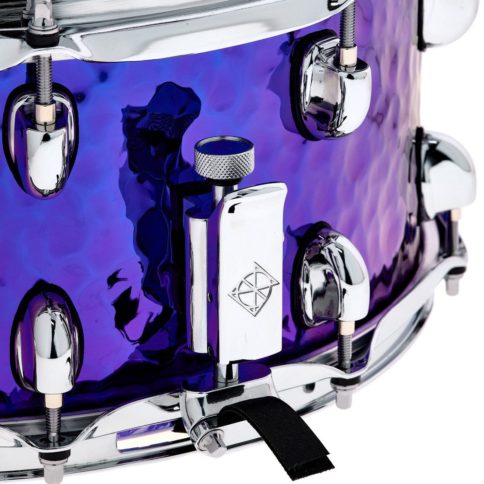 Teppichabhebung der Dixon 14"x6.5" Snare Purple Titanium