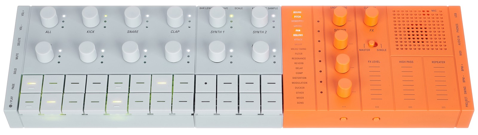 Yamaha SEQTRAK Orange All-in-One System