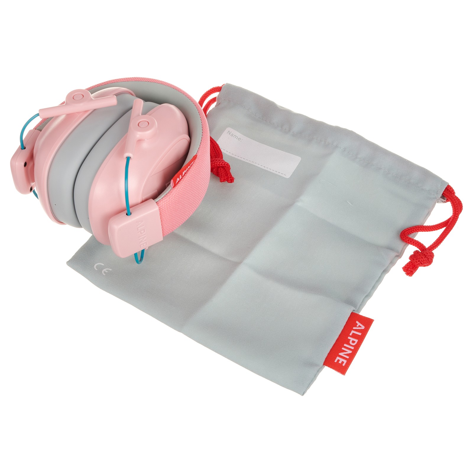 Alpine Muffy Kids Pink Gehörschutz mit Tragebeutel