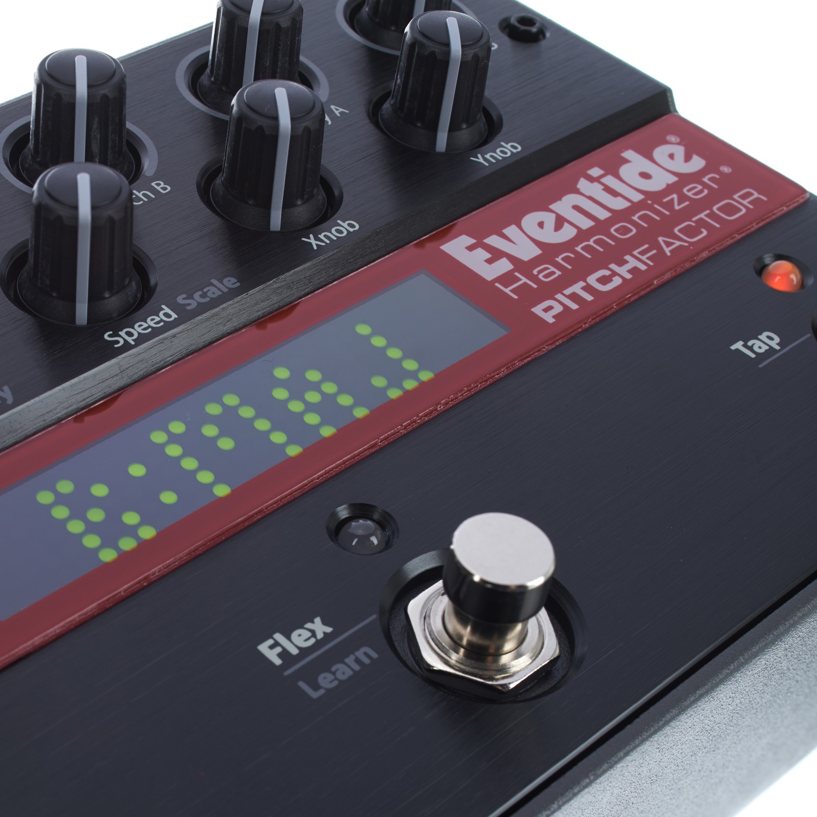Manufacturer's logo on the Eventide PitchFactor