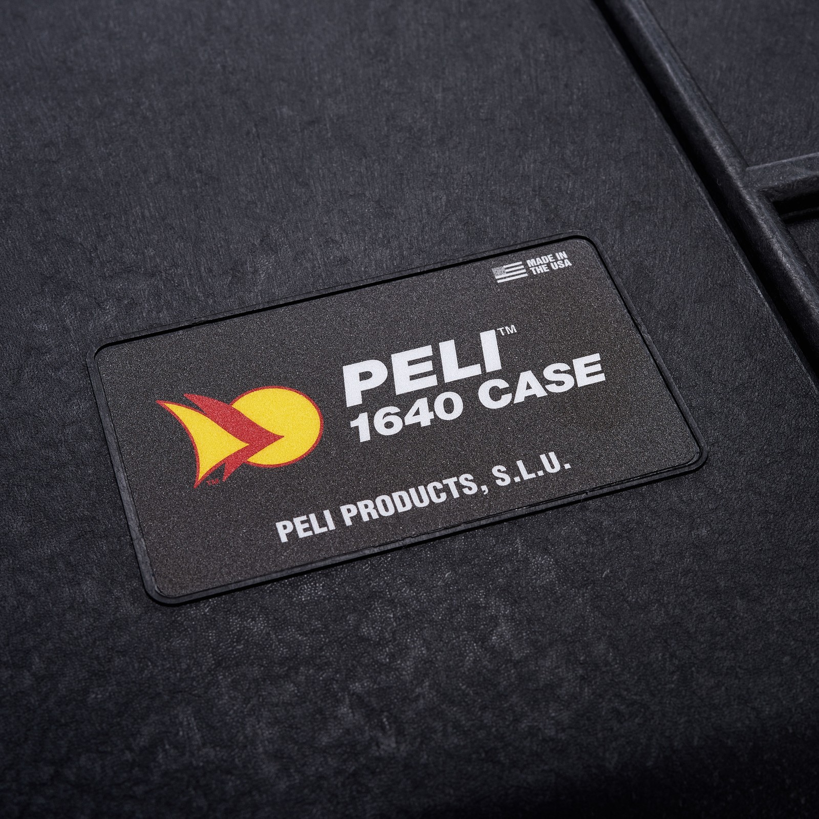 Peli 1640WF Kunststoff-Transportcase Herstellerlogo