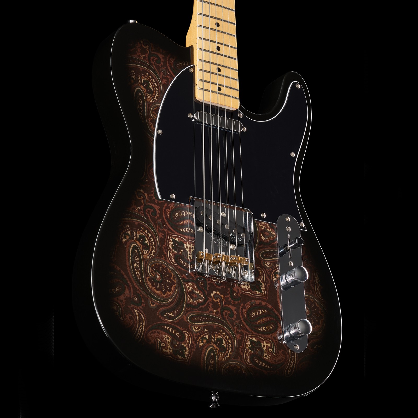 Harley Benton TE-70 Black Paisley Tonabnehmer