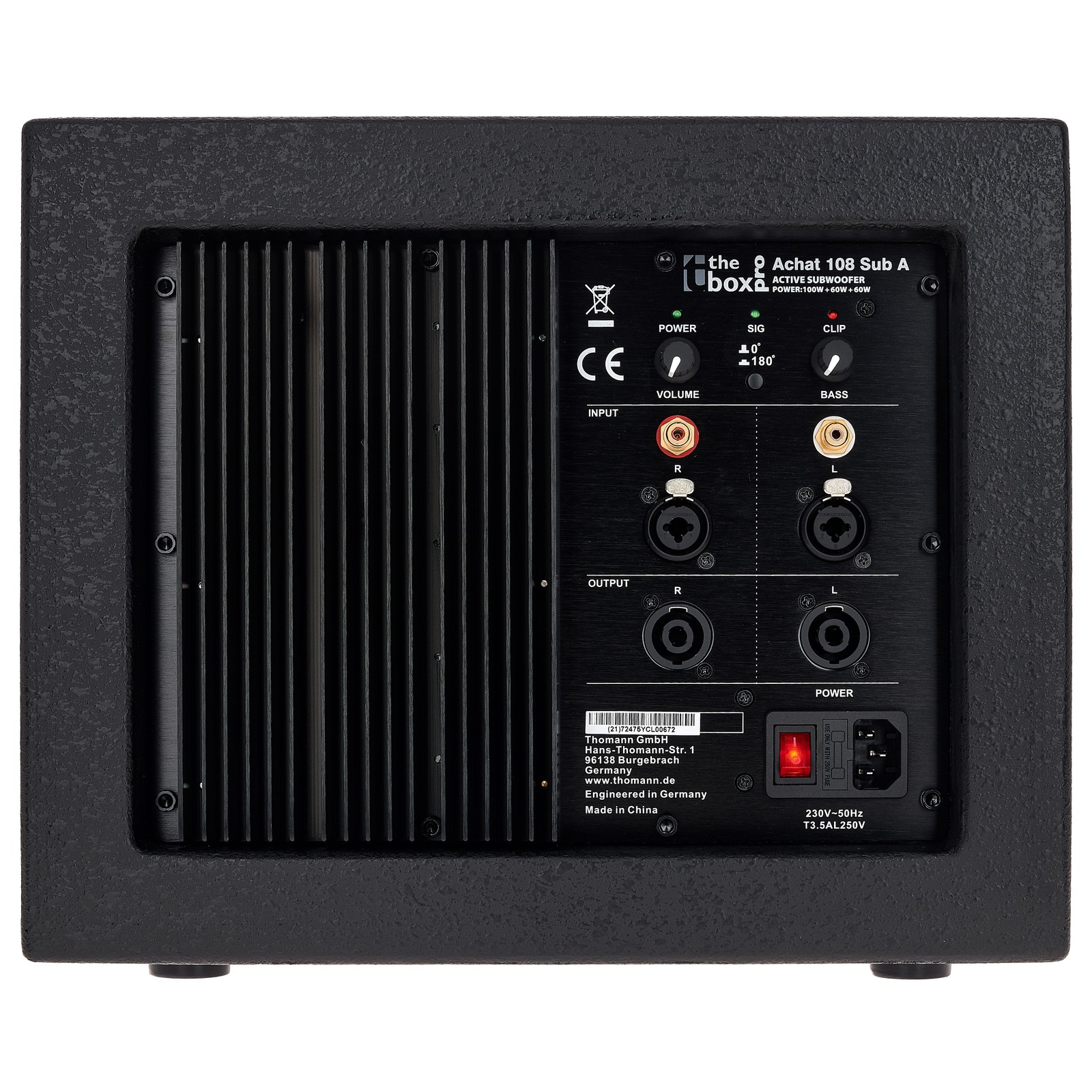 the box pro Achat 108 Sub A Aktiver 8" Subwoofer