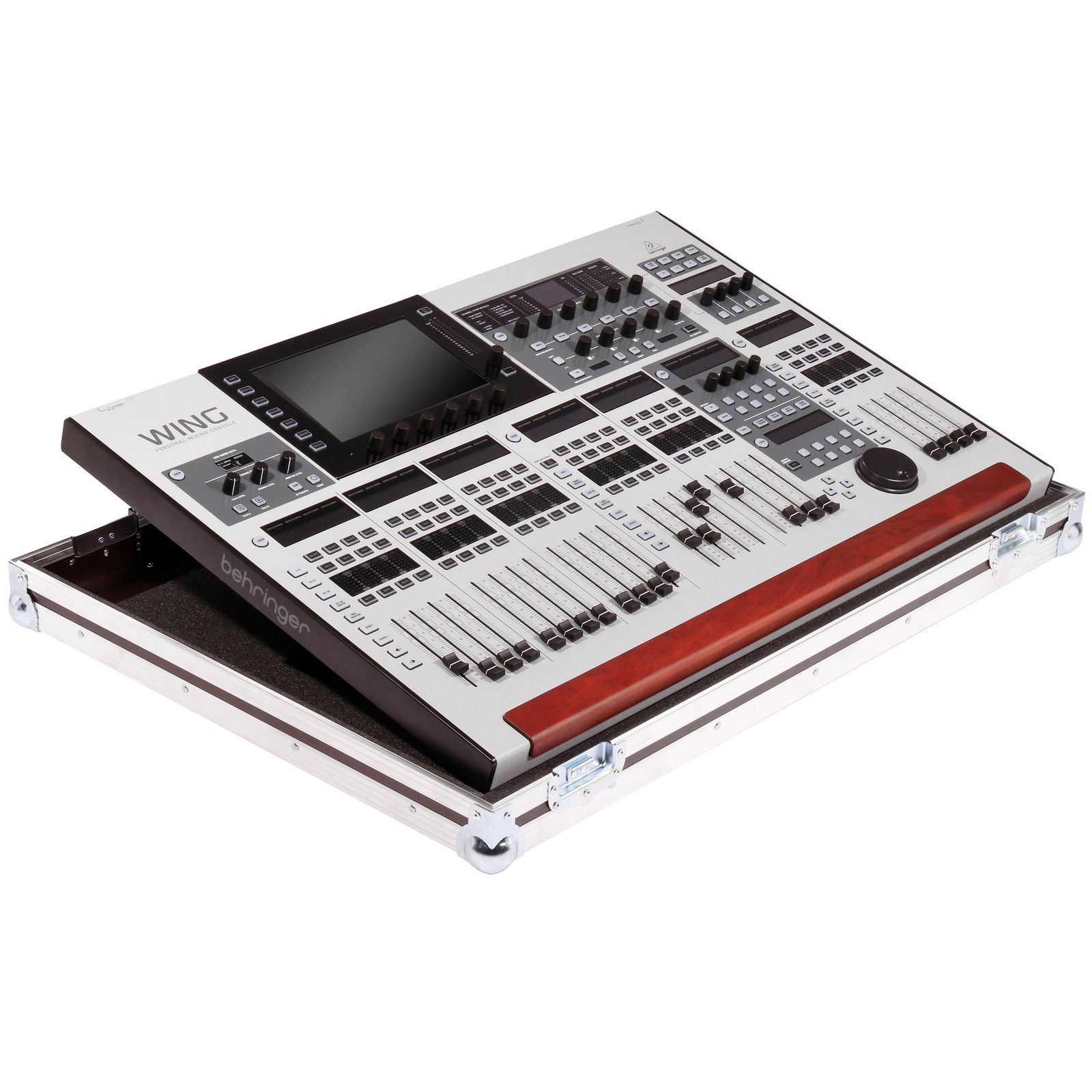Unterteil des Thon Case Behringer Wing Mixercase mit Mixer