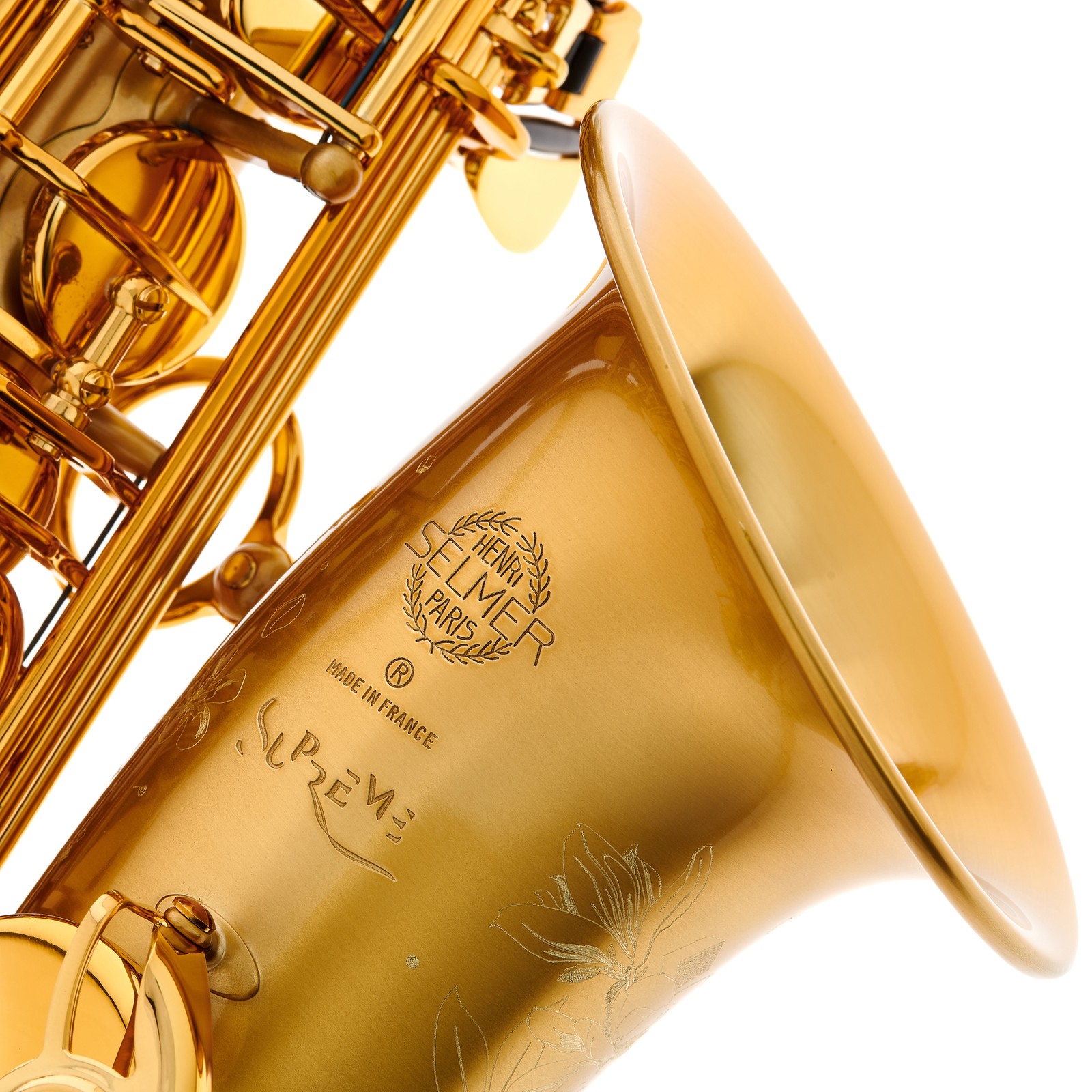 Schallbecher des Selmer Supreme Alto Sax