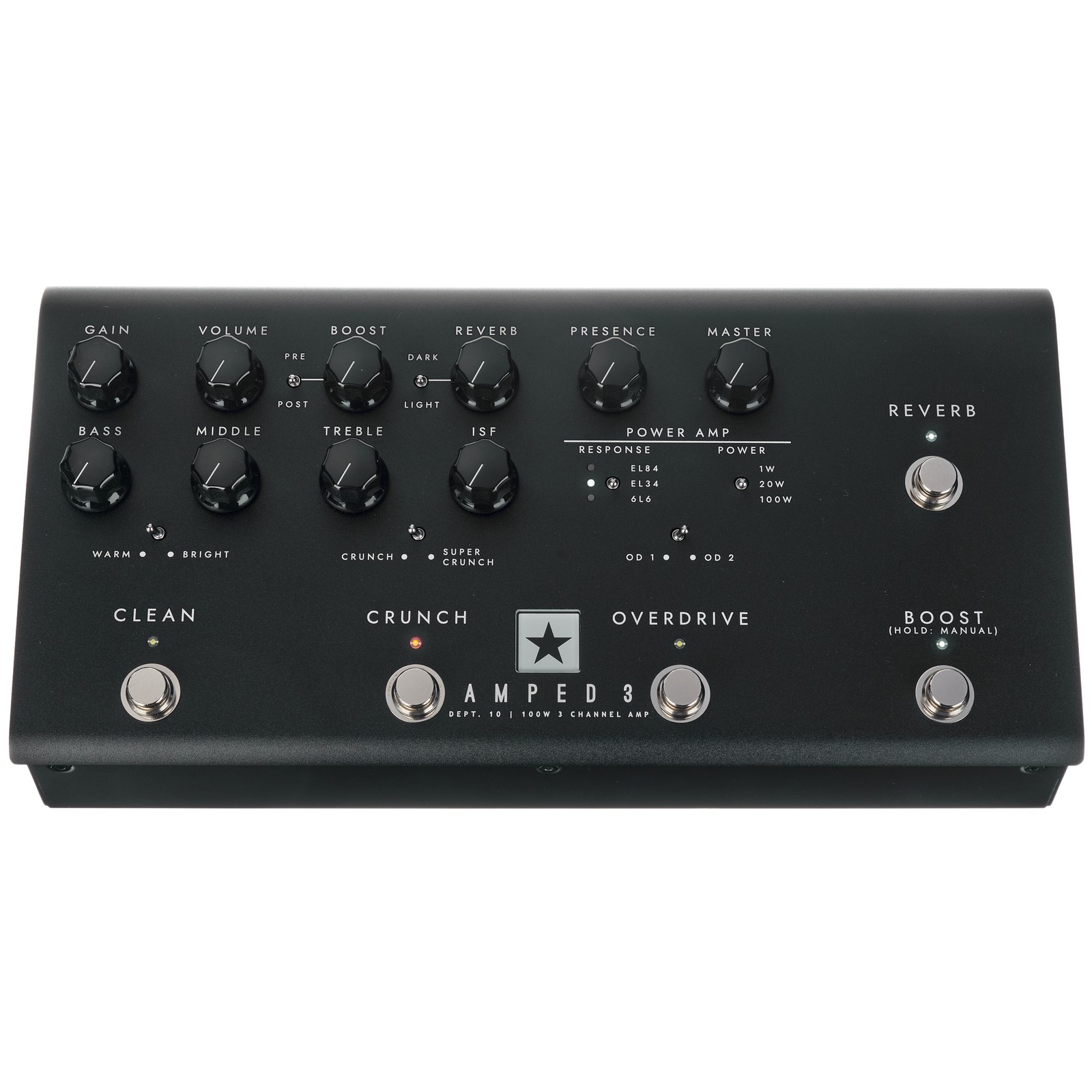 Blackstar Dept. 10 Amped 3 Floorboard Gitarrenverstärker