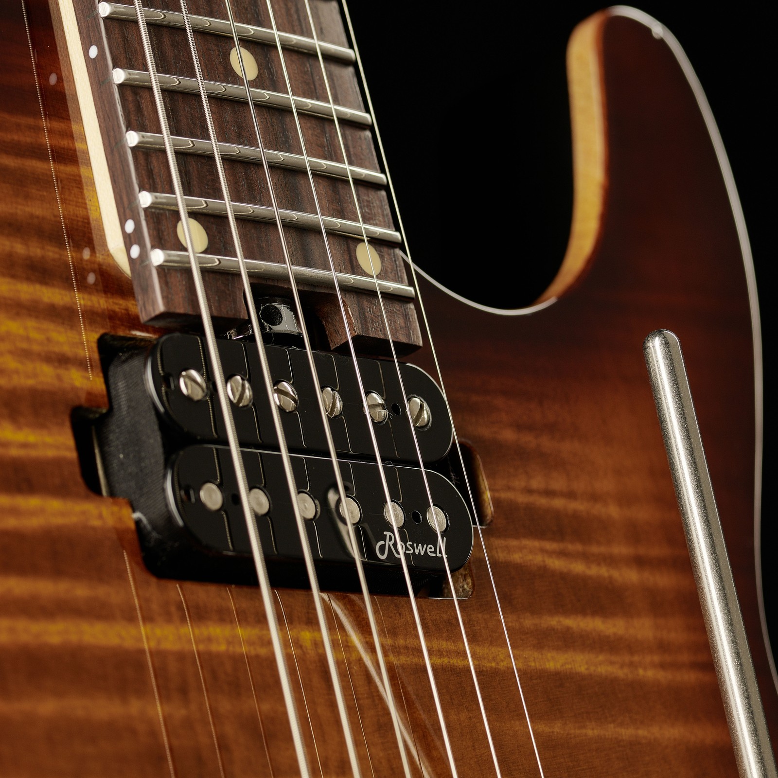 Roswell micros de la Fusion-III HH FR EB FBB de Harley Benton