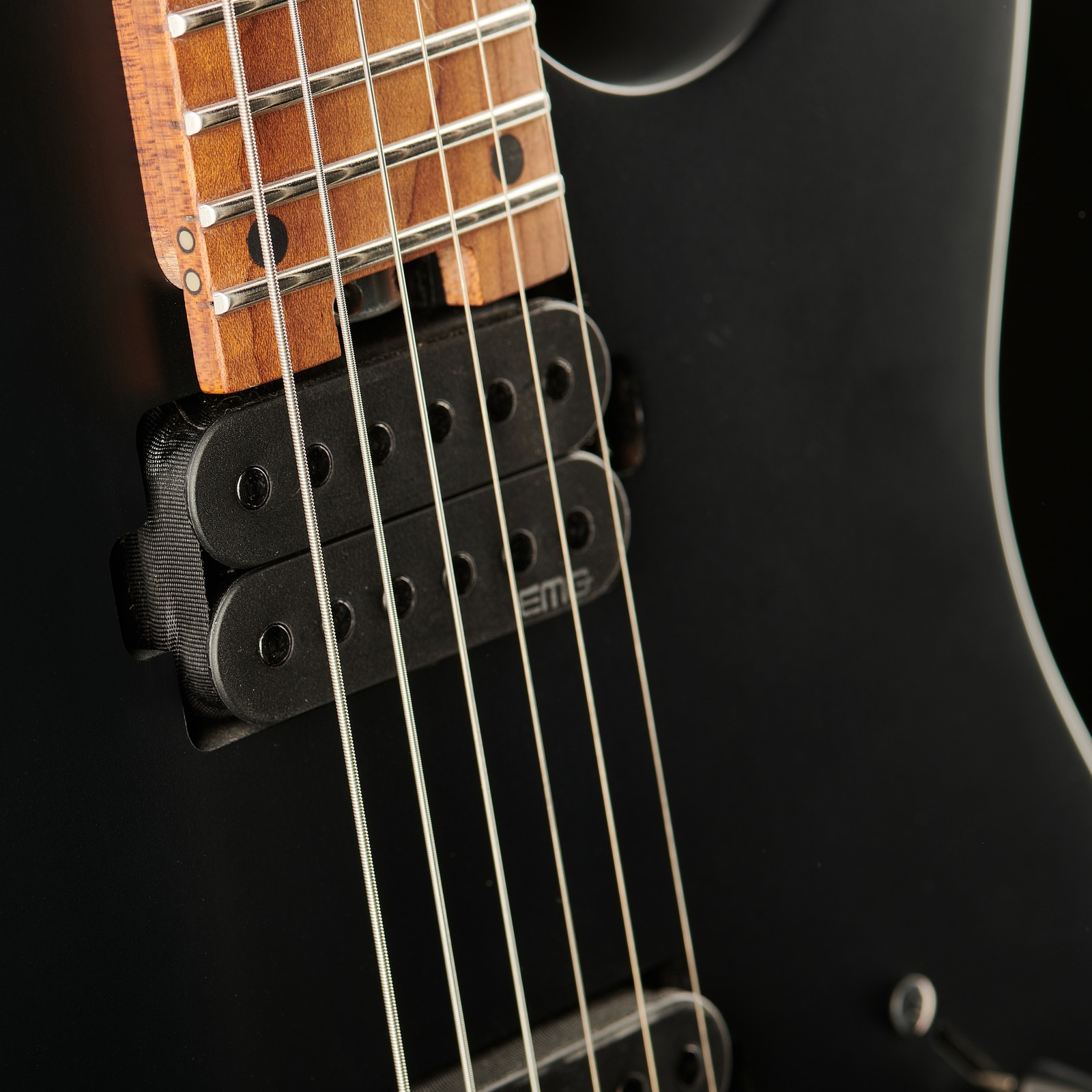 Harley Benton Fusion-III EMG HT Roasted SBK – Griffbrett