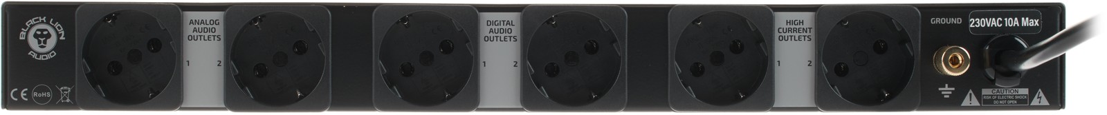 Black Lion Audio PG-1 Type F MKII, rear view