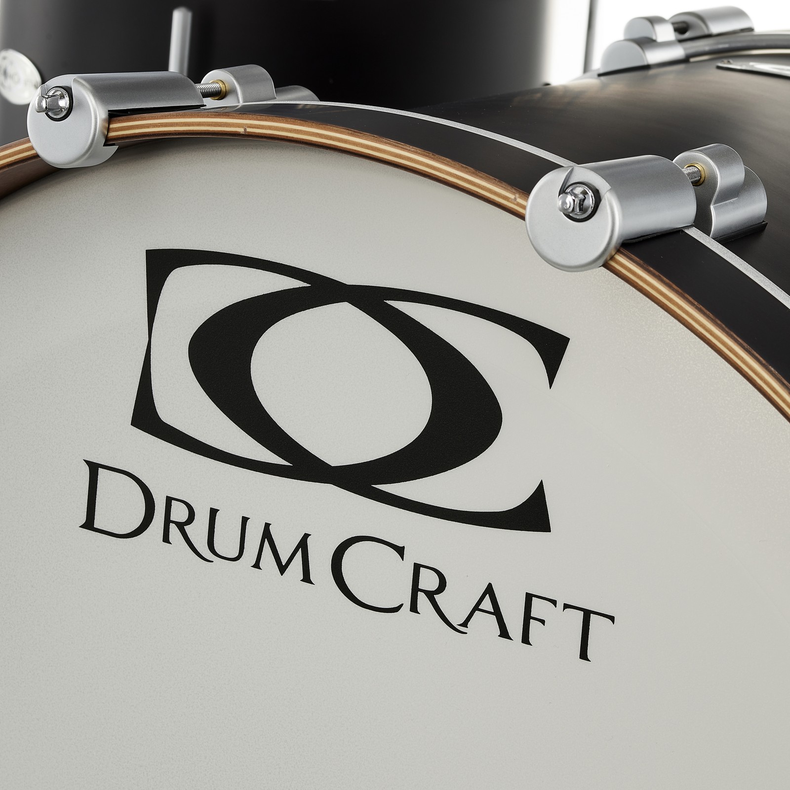 DrumCraft Bassdrumfell mit Herstellerlogo