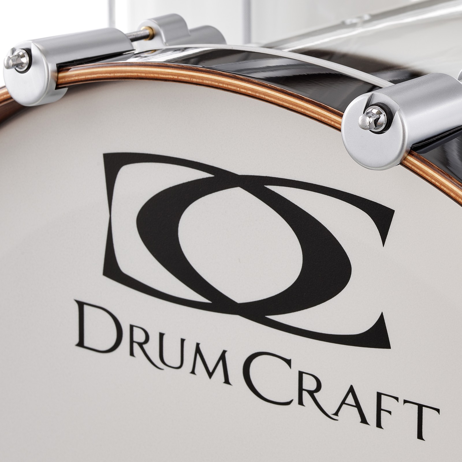 DrumCraft Bassdrumfell mit Herstellerlogo
