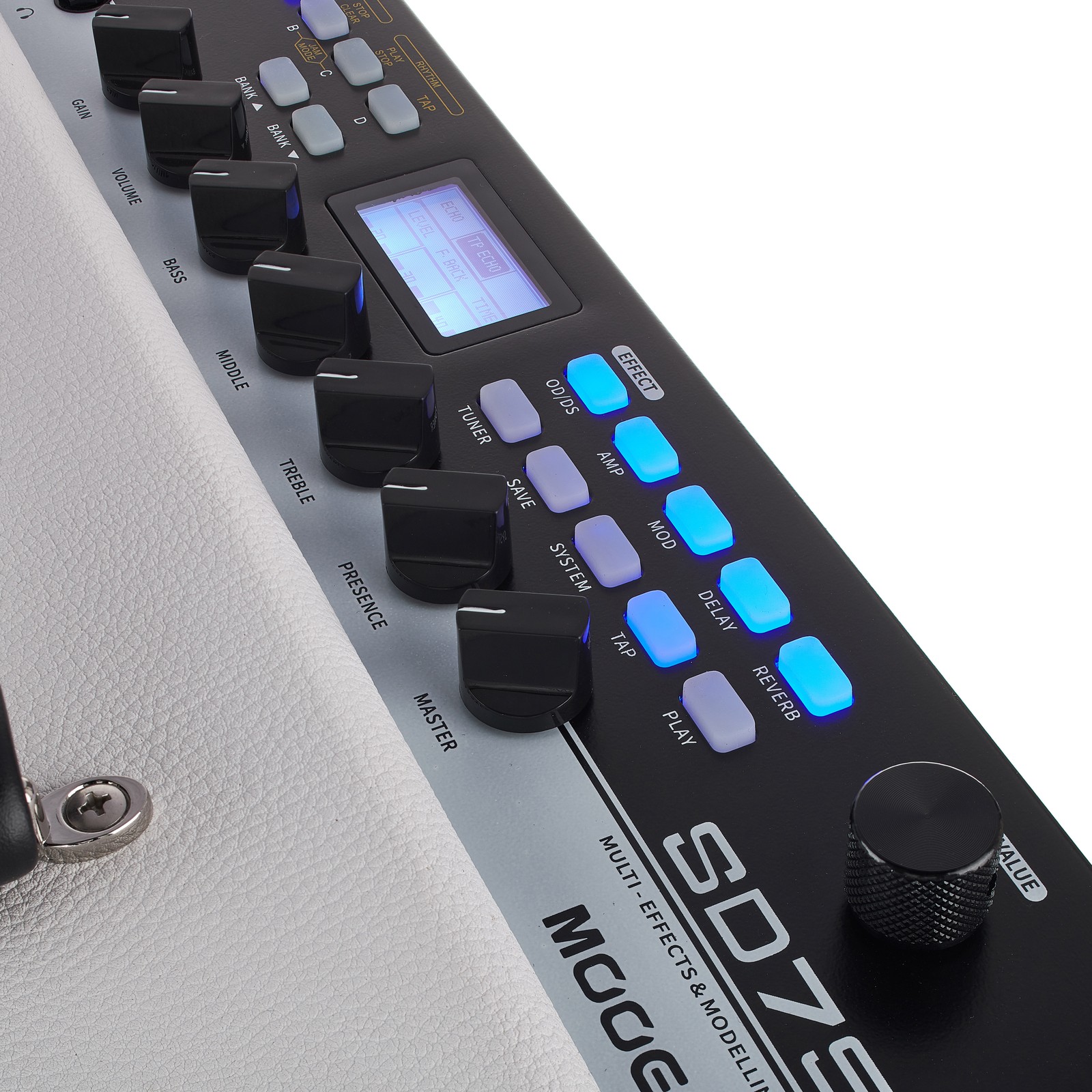 Mooer SD 75 Modelling Guitar Combo, controls