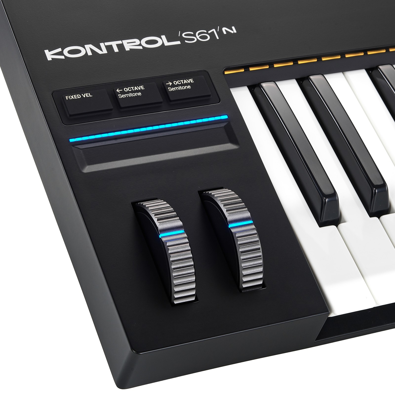 Native Instruments Kontrol S61 MK3 Modulation wheels