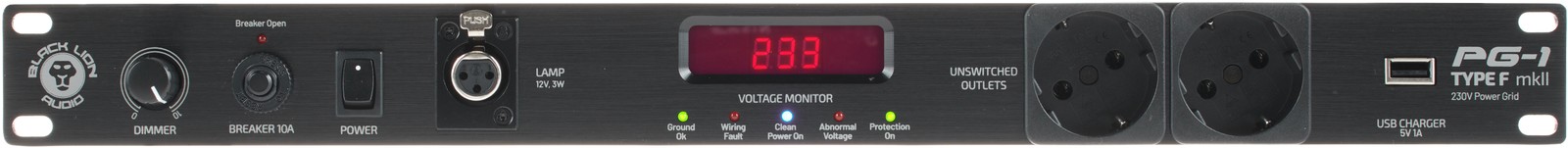 Black Lion Audio PG-1 Type F MKII power conditioner