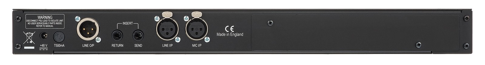 Neve preamp equaliser 1073SPX, connections