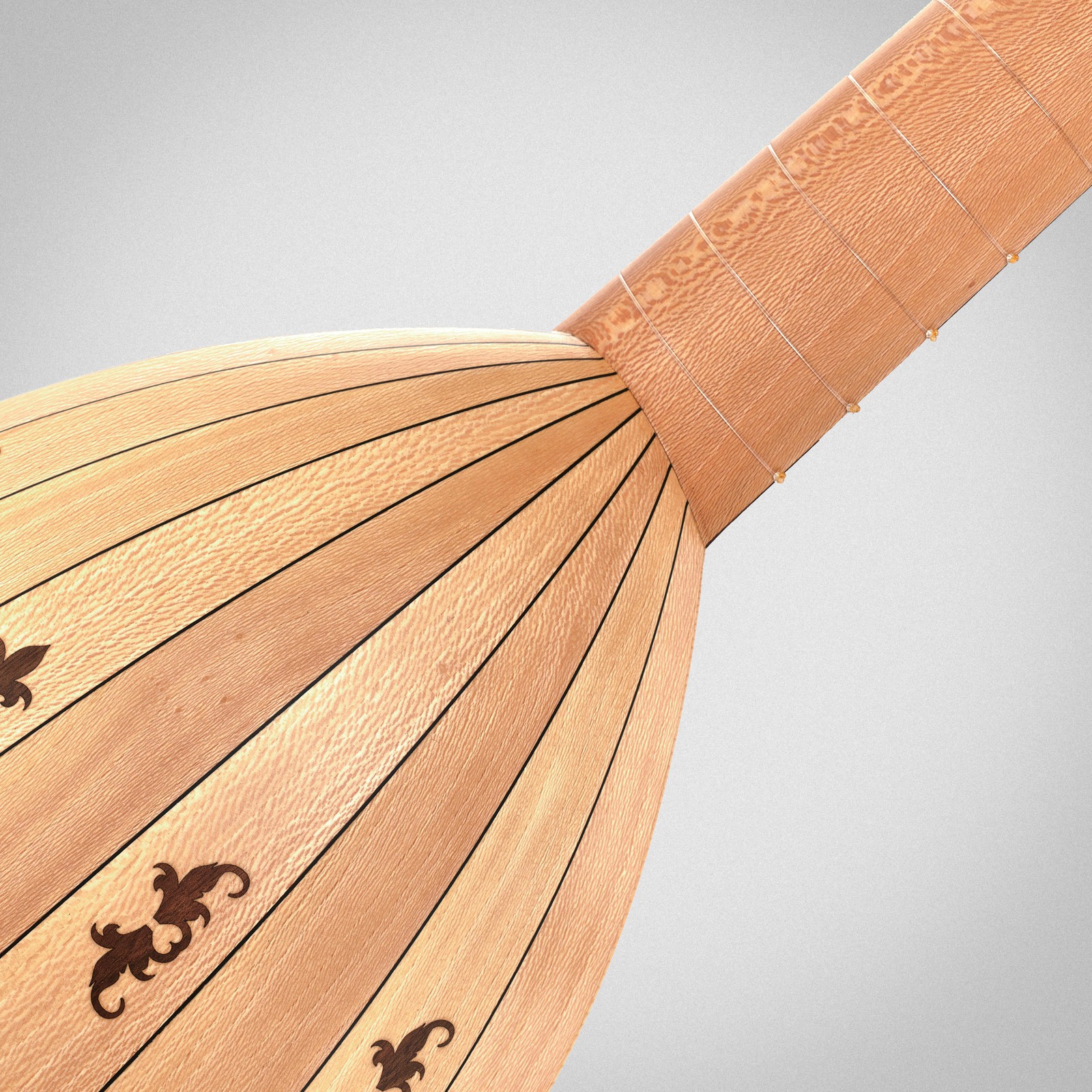 Korpus der Thomann Renaissance Lute Deluxe 7C