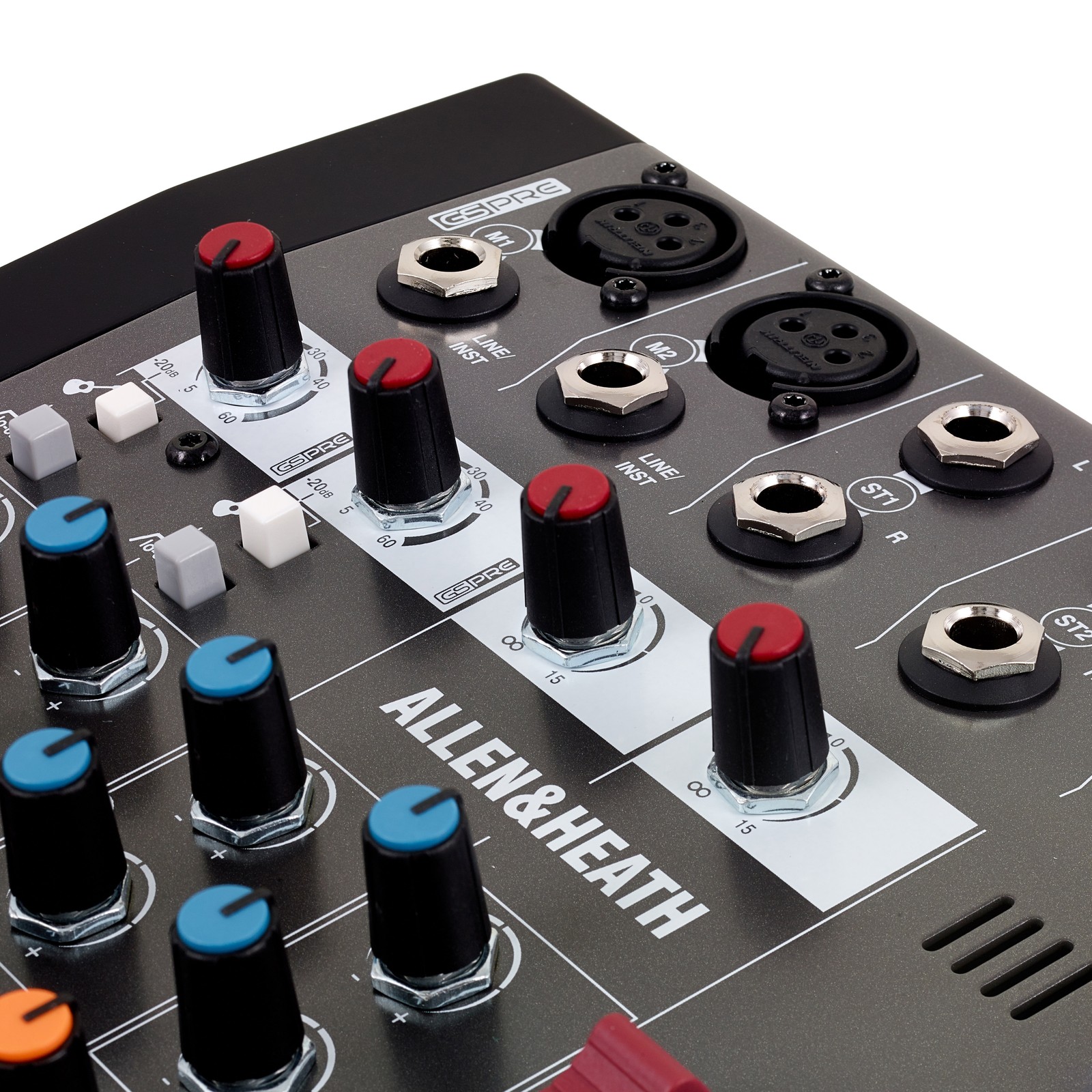 Logo auf dem Allen & Heath ZED-6