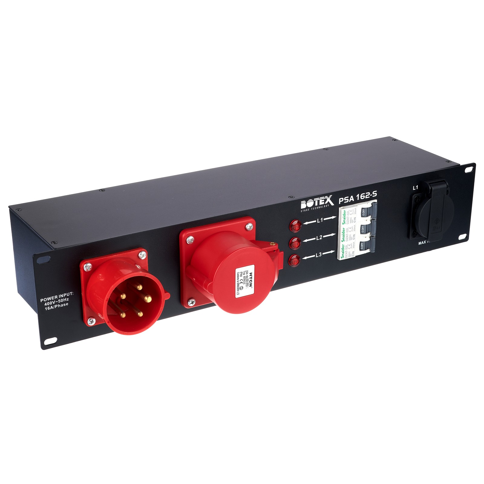 Stromverteiler 16 A, Botex PSA 162-S RCBO