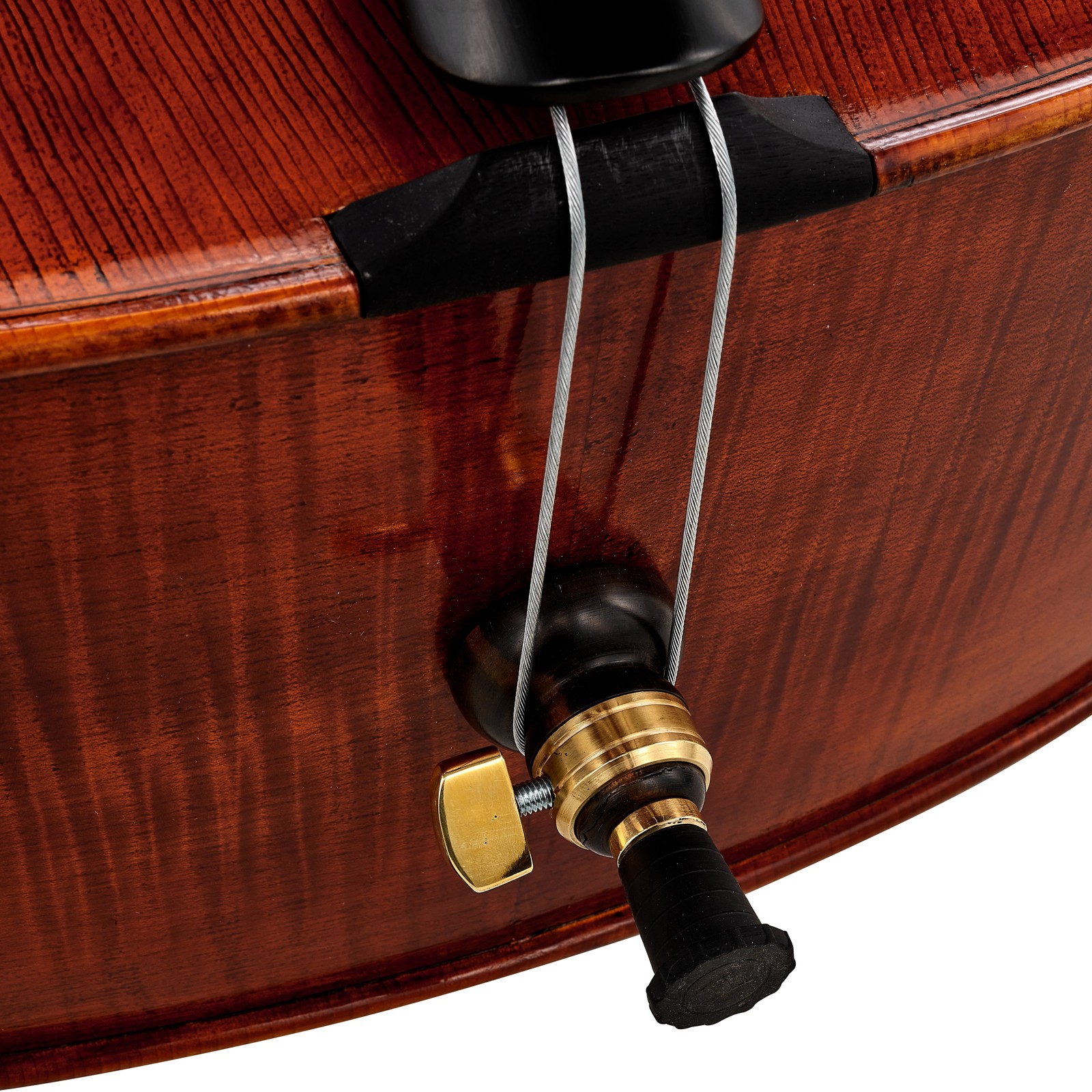 Stachel an der unteren Zarge des Scala Vilagio Double Bass Rogeri 5-Str. IB