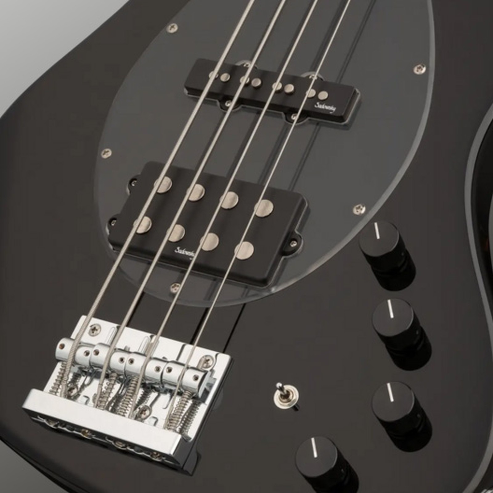 Sadowsky MetroExpress 21 Vintage MJ 4 RM BK, electric bass guitar pickups and bridge