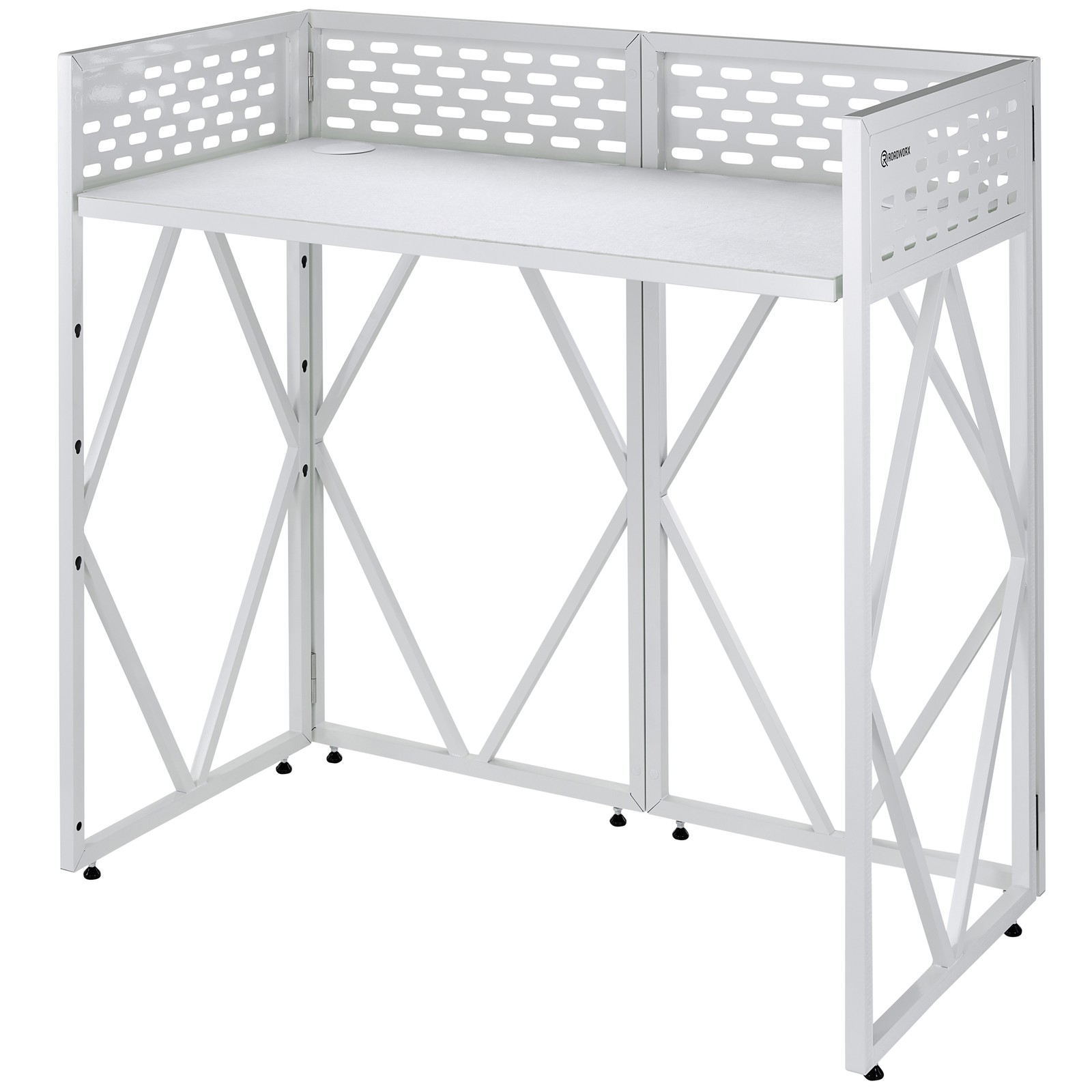 Roadworx DJ Table ALU White