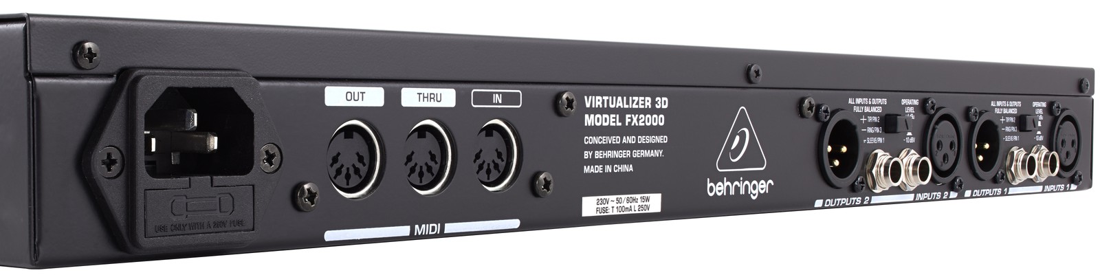 Behringer FX2000 Procesador de efectos 3D