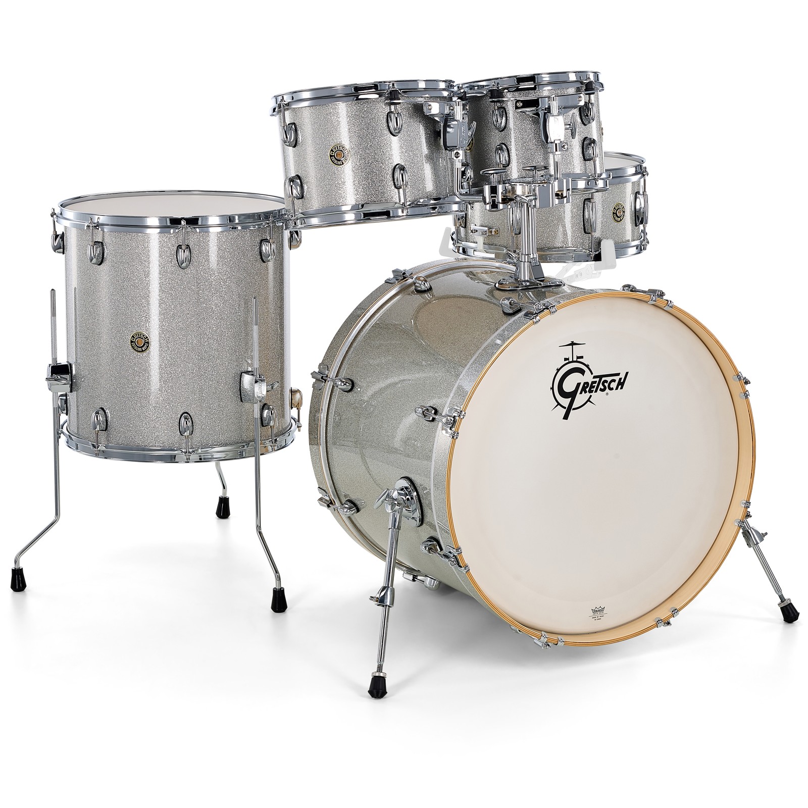 Gretsch Catalina Maple Silver Sparkle '14 Kesselsatz