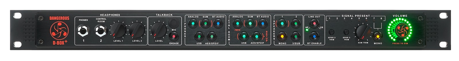 Dangerous Music D-Box+ summing and monitoring system