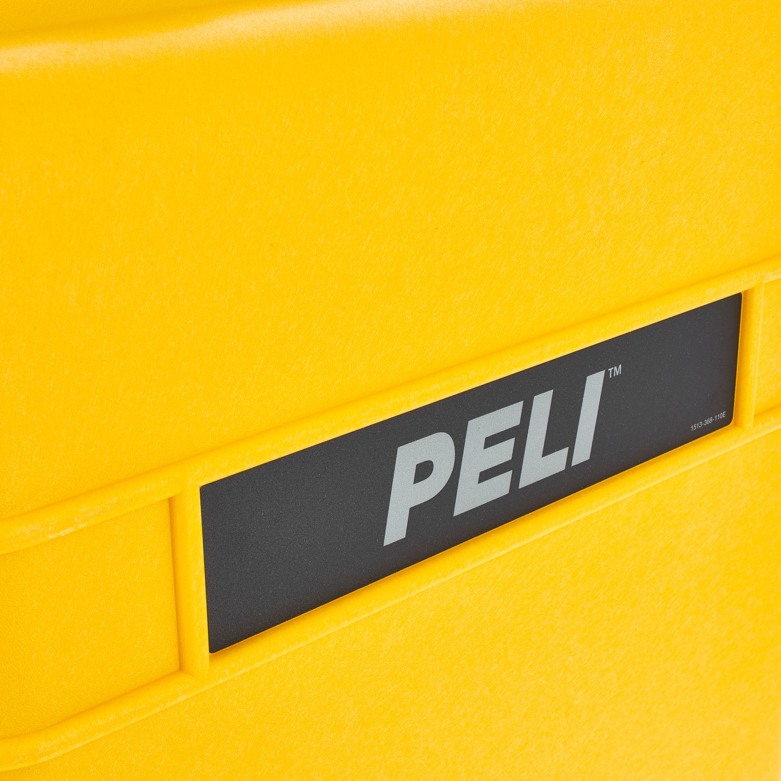 Peli Logo am 1510 Foam Yellow Equipment-Koffer