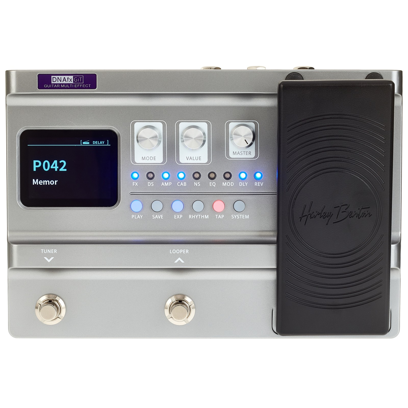 Harley Benton DNAfx GiT pedale multieffetto per chitarra elettrica