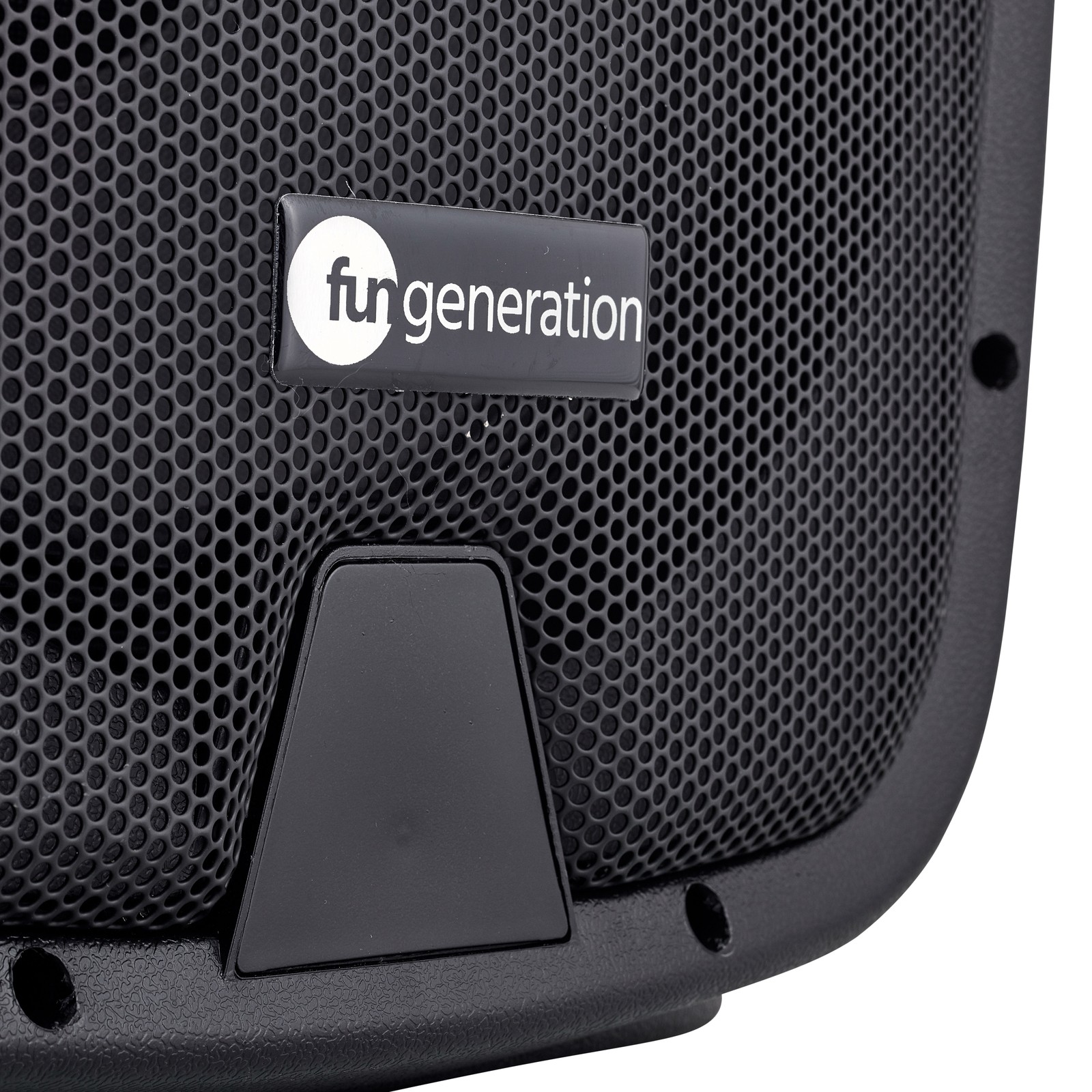 Fun Generation logo on the PL 112 A Active 2-Way Speaker