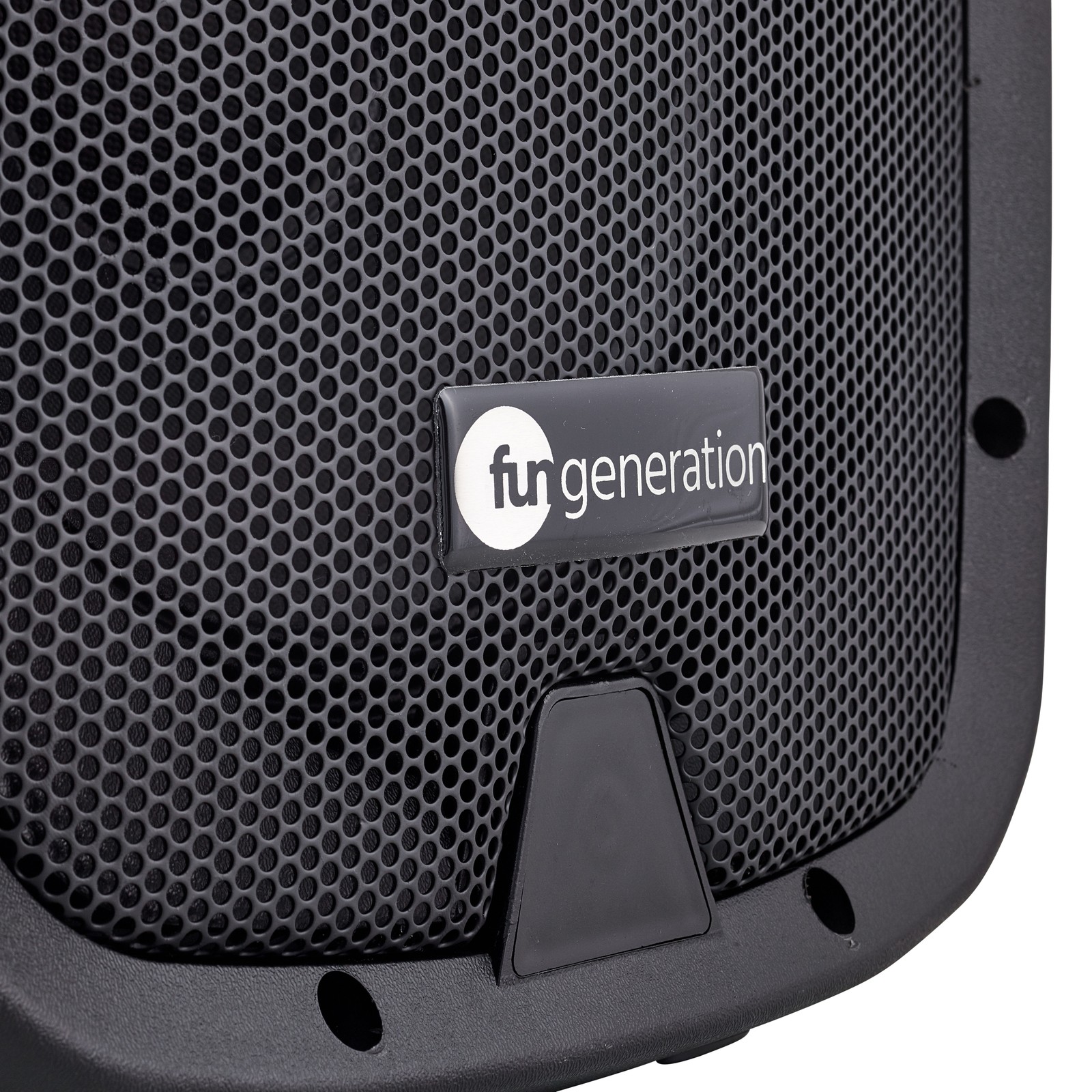 Fun Generation logo on the PL 110 A Active 2-Way Speaker