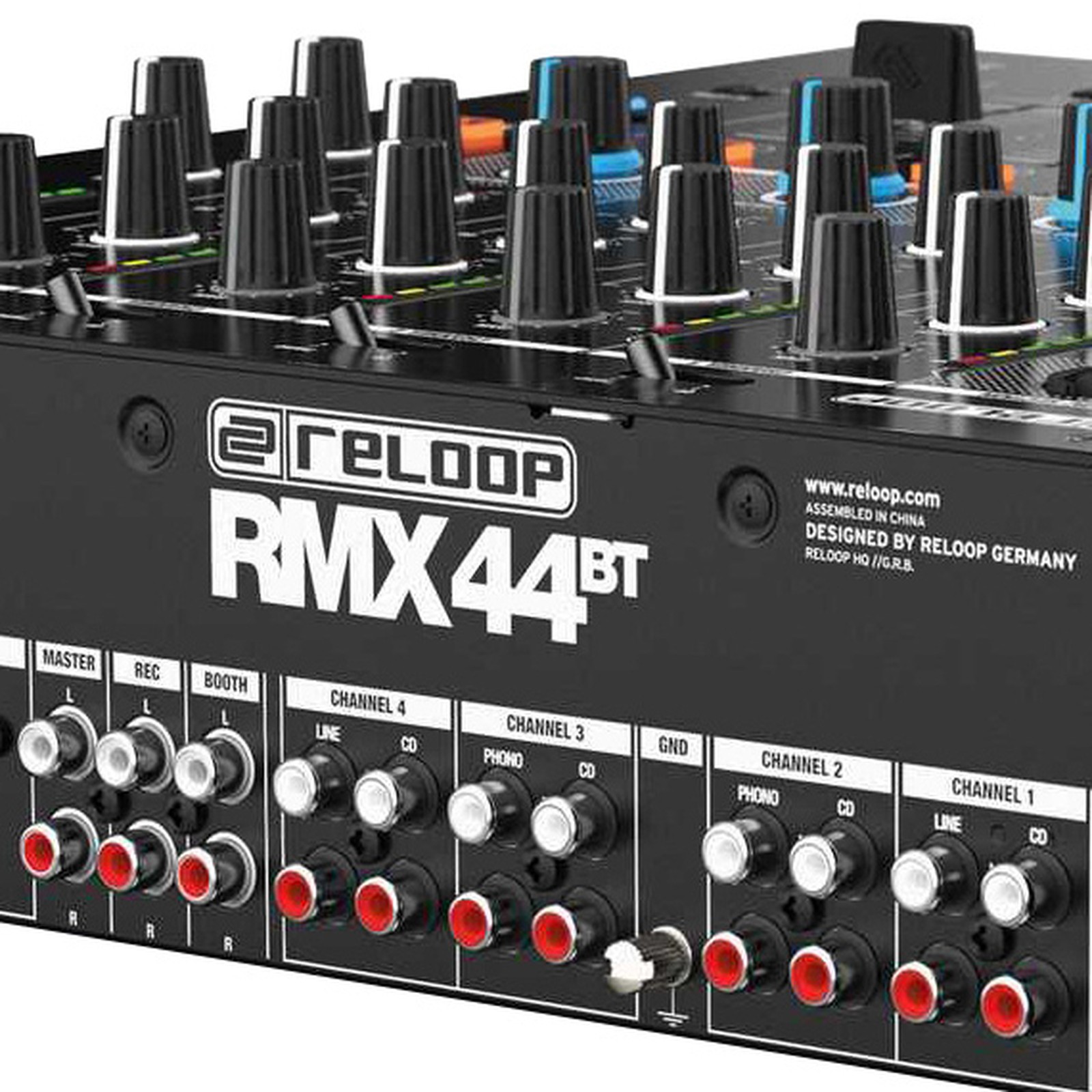 Reloop RMX-44BT connections