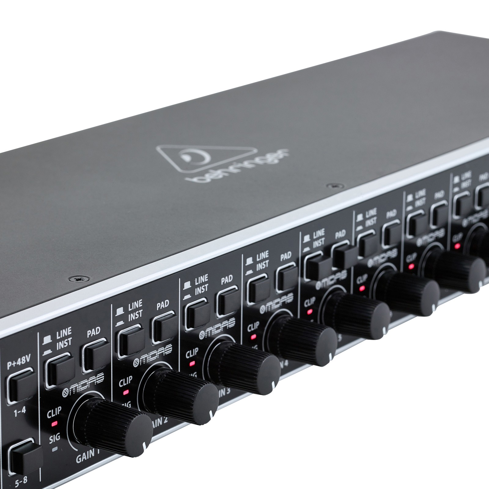 Détail du Behringer UMC1820 Interface audio USB 2.0 18 x 20