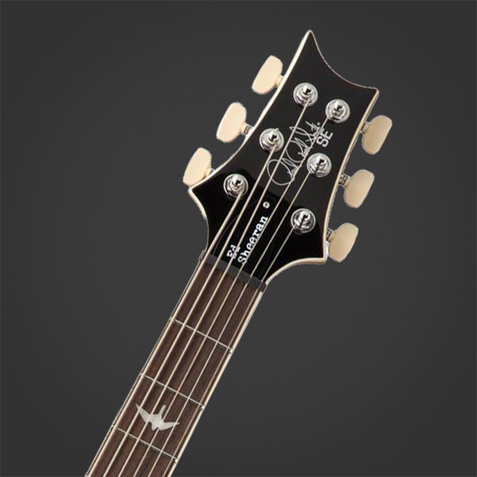 Kopfplatte der PRS SE Ed Sheeran Pink Ombre