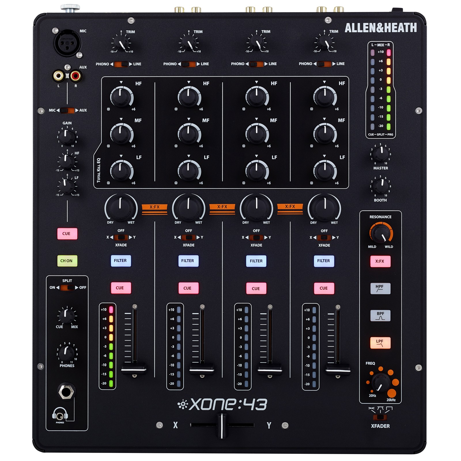 Allen & Heath Xone 43 4+1 Channel DJ mixer