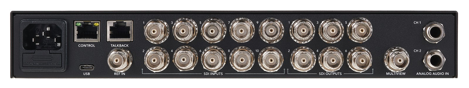HD video mixer connections