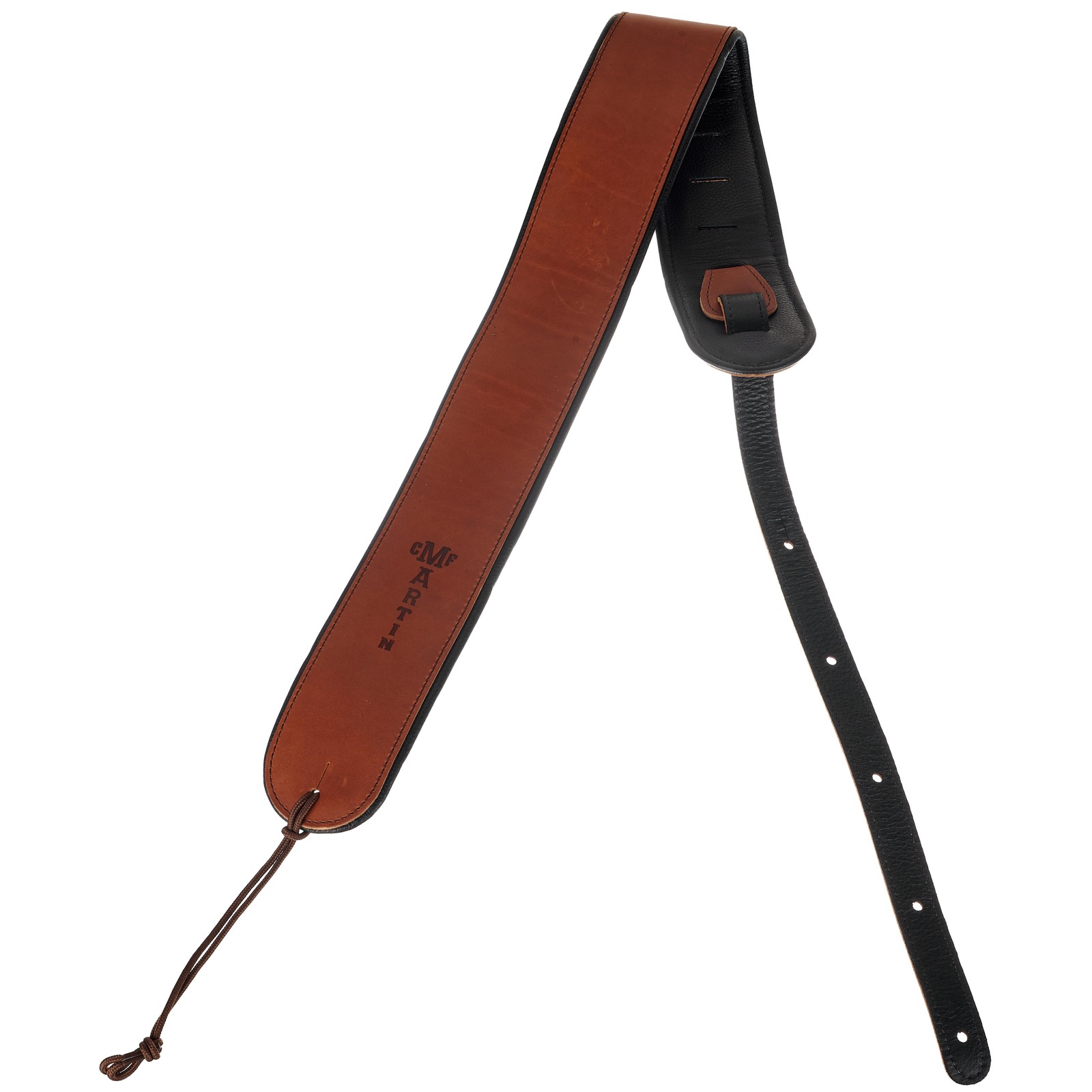 Martin Guitar Brown Rolled Strap