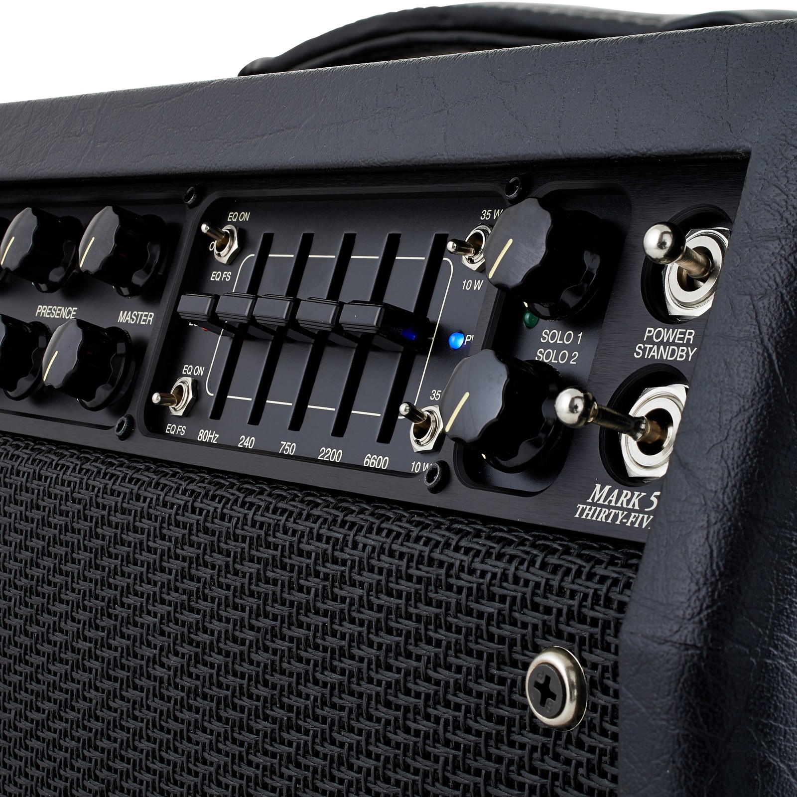 Fader am Mesa Boogie Mark Five:35 Head Vollröhrentopteil für E-Gitarre