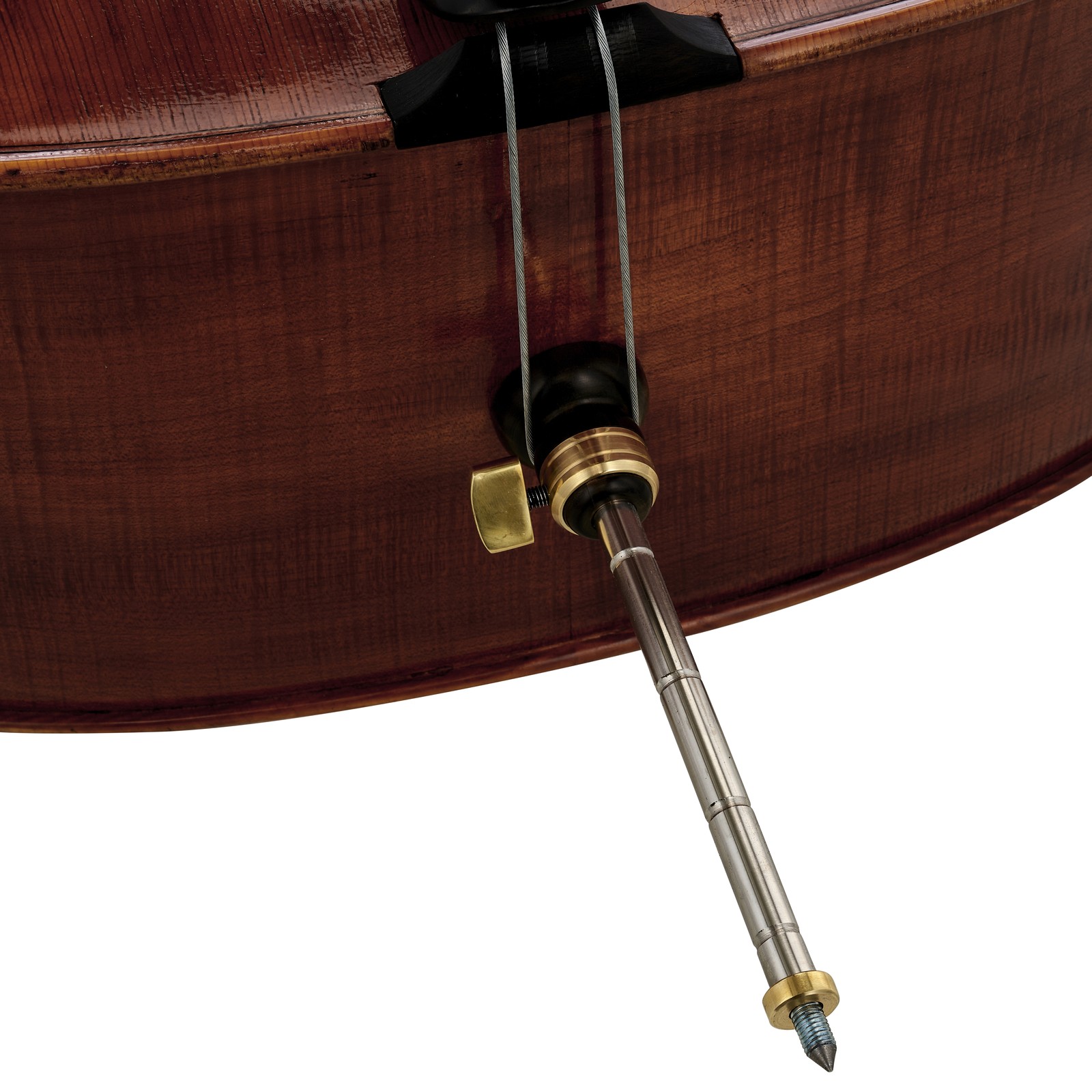 Stachel an der unteren Zarge des Scala Vilagio Double Bass Ceruti 5-Str. Ioan Bucur