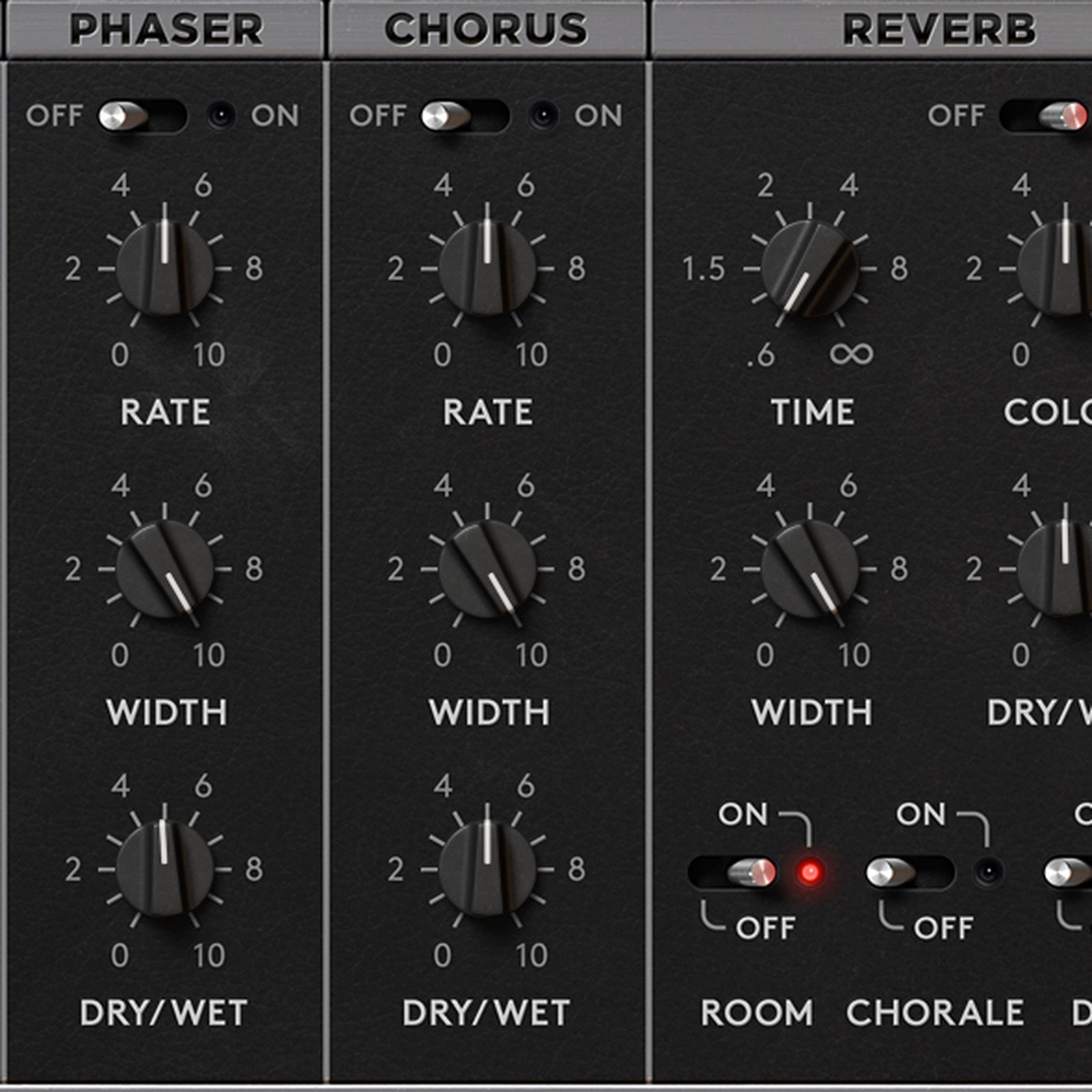 Synapse Audio The Legend HZ Phaser, Chorus und Reverb