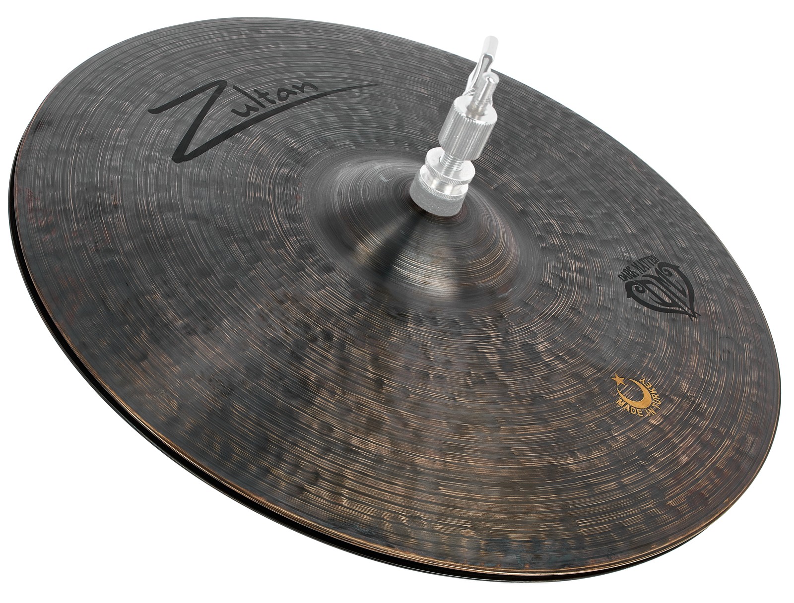 Zultan 14" Medium Dark Matter Platillos Hi-Hat