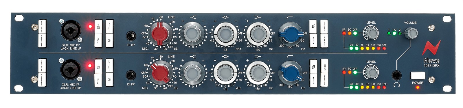 Neve 1073 DPX Dual Preamp & EQ Frontseite